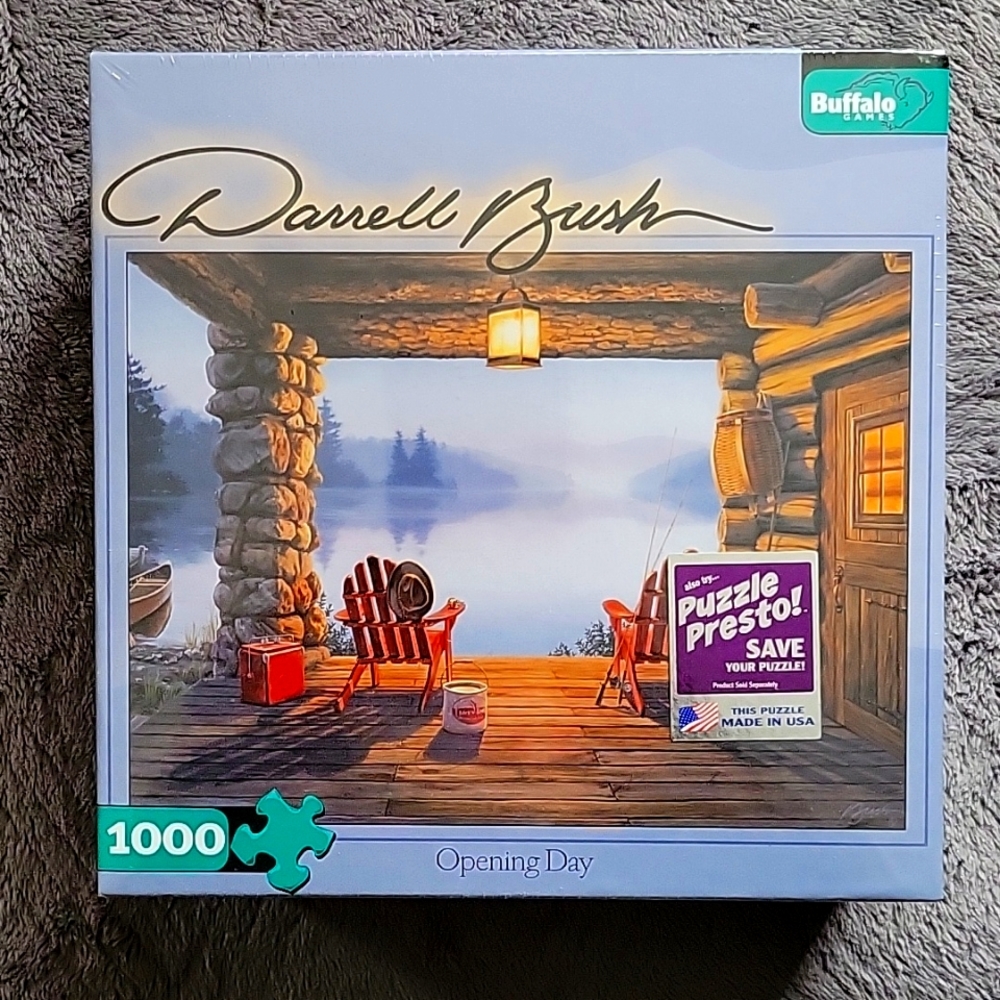 NIB Darrell Bush Opening Day 1000 piece Jigsaw Puzzle
